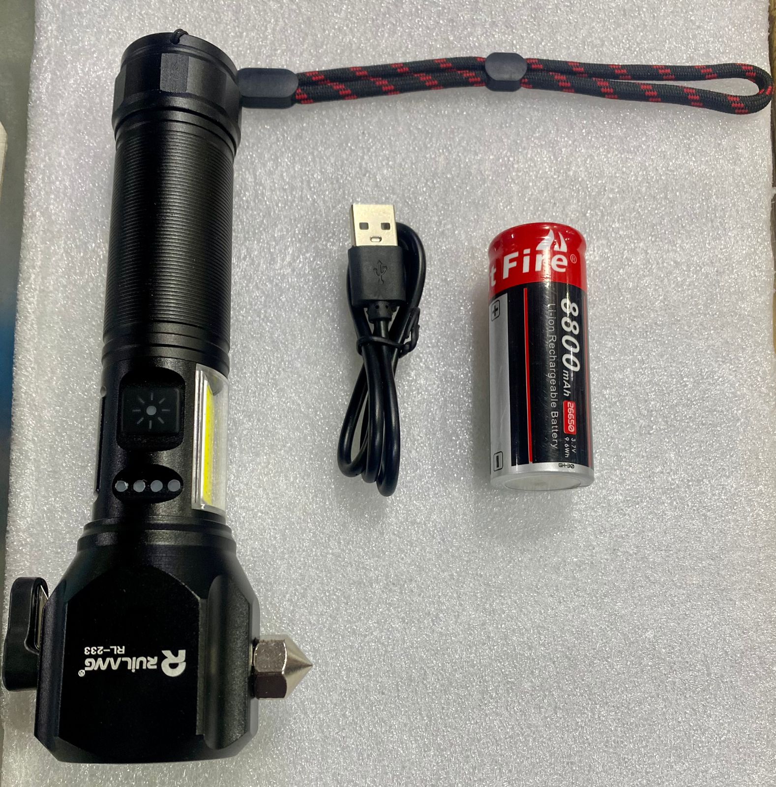Ruilang Multifunctional LED Flashlight RL-233 Ruilang Multifunctional LED Flashlight RL-233